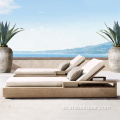 Pool Lounger Stuhl Teakholz Holz Sonne Liege